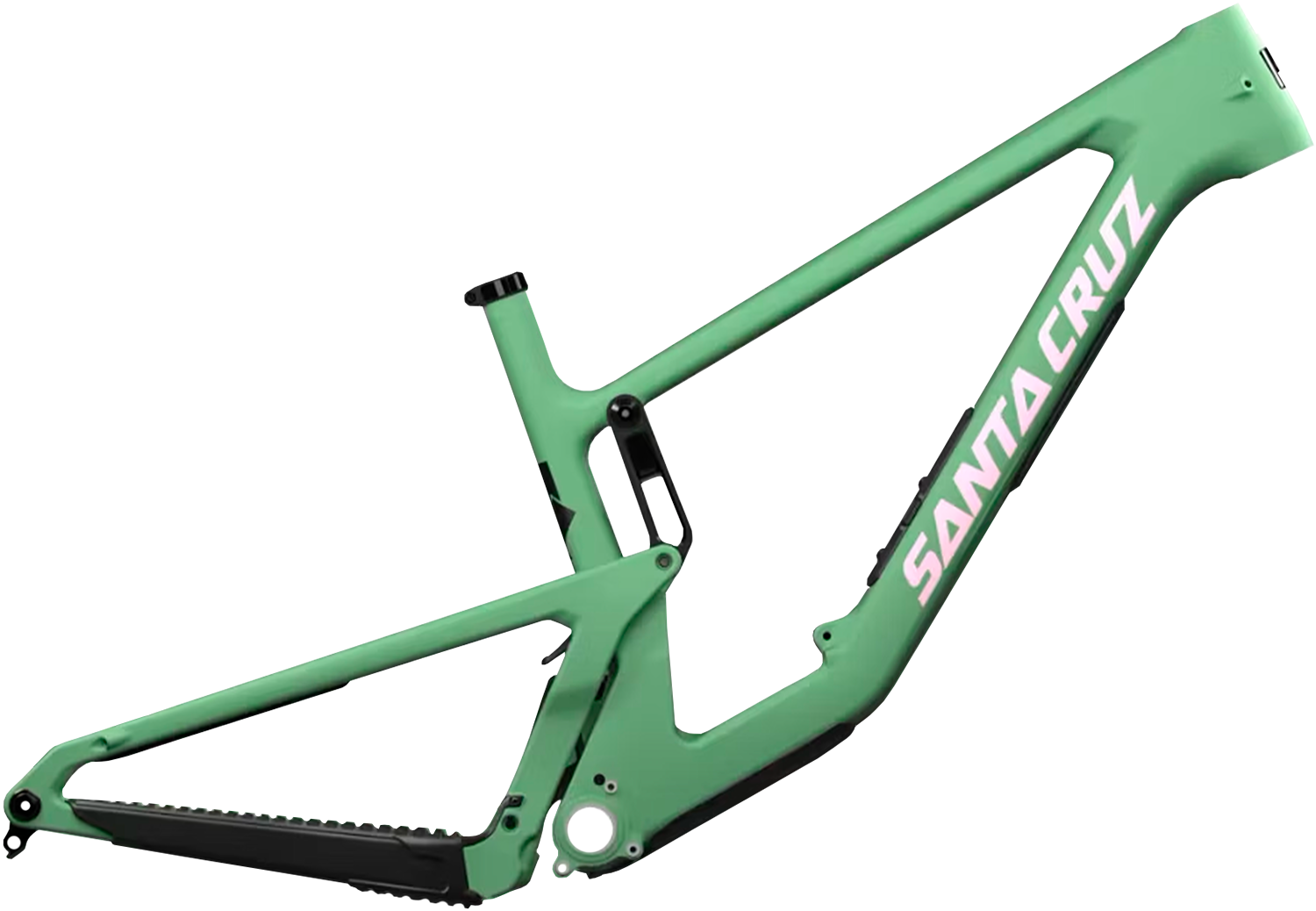 2025 Santa Cruz 5010 5 frame in matte spumoni green