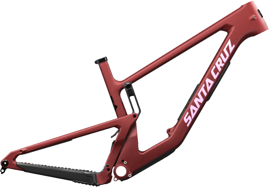 2024 Santa Cruz Hightower 3 frame in cardinal red
