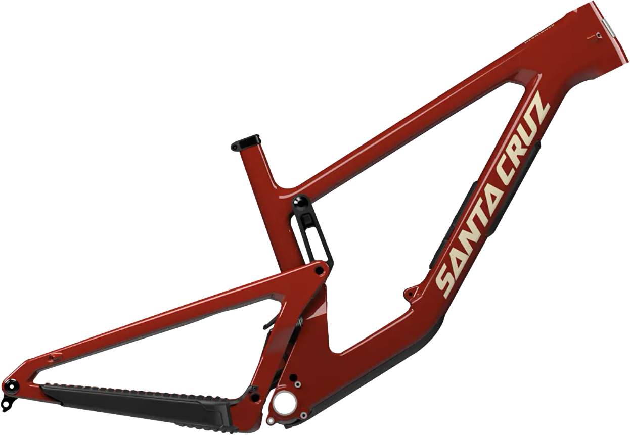 2024 Santa Cruz Megatower frame in red