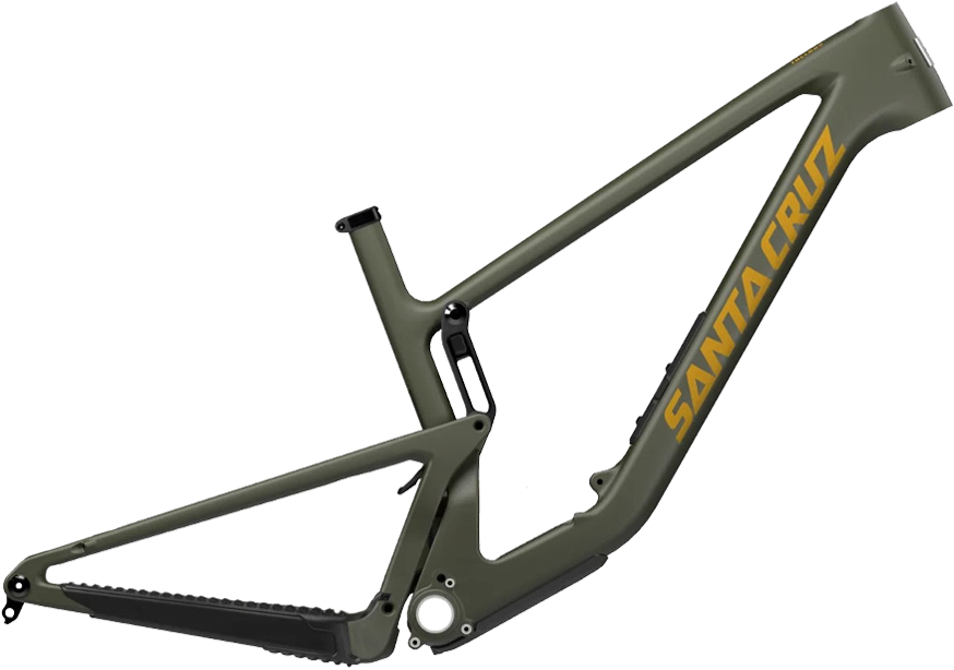 2025 Santa Cruz Tallboy 5 frame in matte olive drab