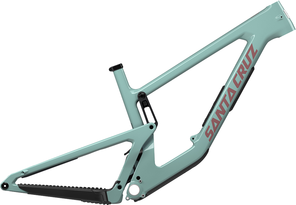 2025 Santa Cruz Nomad 6 frame in light teal